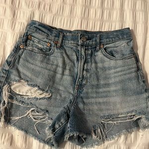 american eagle jean shorts